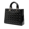 Dior Large Patent Cannage Lady Dior Secondhand