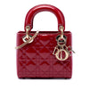 Dior Mini Patent Cannage Lady Dior Secondhand