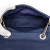 Fendi Zucca Embossed Technical Fabric Chain Midi Baguette Secondhand