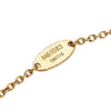 Louis Vuitton Gold Plated Essential V Necklace Secondhand