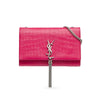 Saint Laurent Medium Embossed Kate Tassel Crossbody Secondhand