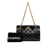 Chanel Reissue 2.55 Glazed Crackled Calfskin Shopping Bag Secondhand