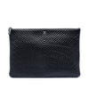 Chanel Large Chevron Caviar O Case Clutch Secondhand