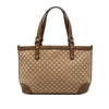 Gucci Diamante Canvas Craft Tote Secondhand