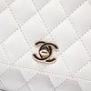 Chanel Quilted Lambskin Side Packs Flap Secondhand