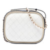 Chanel Small CC Quilted Crumpled Calfskin Vanity Case Secondhand