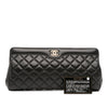Chanel CC Quilted Lambskin Frame Clutch Secondhand