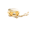 Gucci Gold Plated Perfume Bottle Pendant Necklace Secondhand