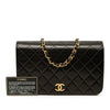 Chanel CC Quilted Lambskin Full Single Flap Secondhand