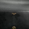 Celine Smooth Calfskin Cuir Triomphe Chain Shoulder Bag Secondhand