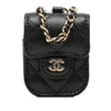 Chanel CC Quilted Caviar AirPods Case Secondhand