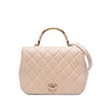Chanel Medium Quilted Lambskin Carry Chic Flap Secondhand