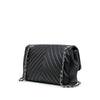 Chanel Jumbo Classic Chevron Lambskin Double Stitch Single Flap Secondhand
