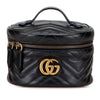 Gucci Mini GG Marmont Round Matelasse Leather Vanity Bag Secondhand