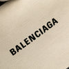Balenciaga M Canvas Navy Clip Clutch Secondhand
