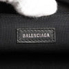 Balenciaga M Canvas Navy Clip Clutch Secondhand