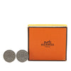 Hermès Palladium Plated Bijouterie Fantaisie Clou De Selle Clip On Earrings Secondhand