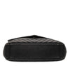 Saint Laurent Large Chevron Sheepskin Monogram College Satchel Secondhand
