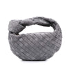 Bottega Veneta Mini Suede Intrecciato Jodie Secondhand