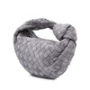 Bottega Veneta Mini Suede Intrecciato Jodie Secondhand