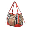 Burberry Small House Check Canvas Bridle Canterbury Tote Secondhand