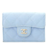 Chanel CC Quilted Caviar Flap Wallet Secondhand