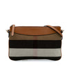 Secondhand Burberry Mega Check Canvas Peyton Crossbody