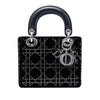 Dior Mini Satin Cannage Crystal Embellished Lady Dior Secondhand