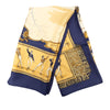 Hermès Les Plaisirs du Froid Silk Scarf 90 Secondhand