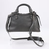 Balenciaga Mini Neo Classic City Leather 2Way Handbag in Grey 679231 Secondhand