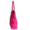 Balenciaga Papier vertical shoulder bag in fuchsia leather