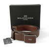 Balenciaga vintage men's leather belt