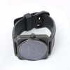 Bell & Ross Phantom BR03-92-S 02938 SS & Rubber AT Watch with Black Dial Secondhand
