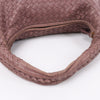 Bottega Veneta Intrecciato Hobo Leather Shoulder Bag in Dusty Rose Taupe 115653 Secondhand