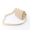 Bottega Veneta Cassette Maxi Intrecciato Leather Crossbody Bag in Beige Secondhand