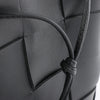 Bottega Veneta Cassette Mini Bucket Maxi Intrecciato Leather Handbag in Black Secondhand