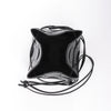 Bottega Veneta Cassette Mini Bucket Maxi Intrecciato Leather Handbag in Black Secondhand