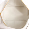 BOTTEGA VENETA Double Knot Mini Leather Handbag in White Secondhand