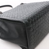 Bottega Veneta Intrecciato Leather 2Way Handbag in Black Secondhand