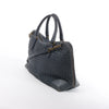 Secondhand Bottega Veneta Intrecciato Leather 2Way Handbag in Navy Blue 194403