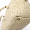 Bottega Veneta Montaigne  Intrecciato Leather Shoulder Bag in Beige 173398 Secondhand