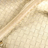 Bottega Veneta Montaigne  Intrecciato Leather Shoulder Bag in Beige 173398 Secondhand