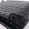 Bottega Veneta Intrecciato Leather Shoulder bag in Black Secondhand