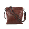 Bottega Veneta Nappa Intrecciato VN Crossbody Messenger Bag in Brown Secondhand