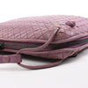 Bottega Veneta Nodini Intrecciato Leather Crossbody Bag in Purple Secondhand