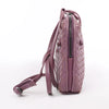 Bottega Veneta Nodini Intrecciato Leather Crossbody Bag in Purple Secondhand