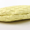 Bottega Veneta Intrecciato Medium Turns Pouch Leather Shoulder bag in Yellow Secondhand
