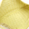 Bottega Veneta Intrecciato Medium Turns Pouch Leather Shoulder bag in Yellow Secondhand