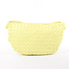 Bottega Veneta Intrecciato Medium Turns Pouch Leather Shoulder bag in Yellow Secondhand