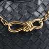 Bottega Veneta Intrecciato Small Andiamo Leather 2Way Handbag in Black Secondhand